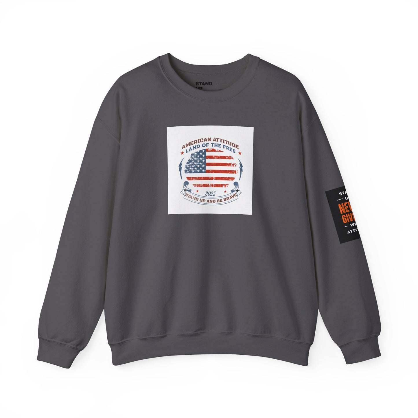 American Attitude Heavy Blend™ Crewneck Sweatshirt