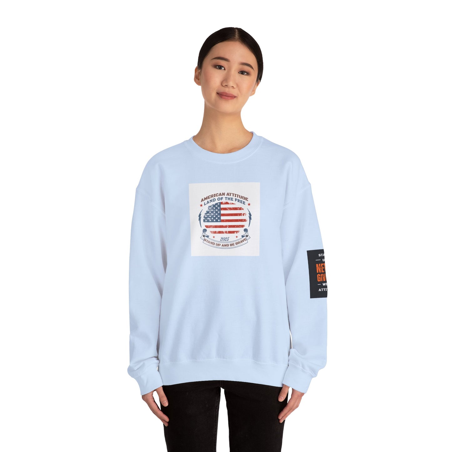 American Attitude Heavy Blend™ Crewneck Sweatshirt