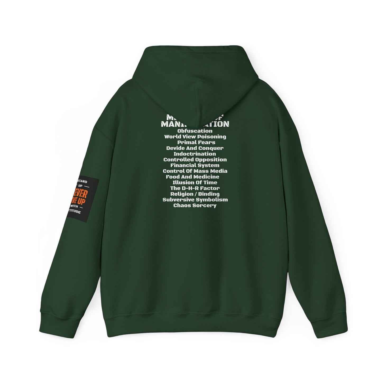 Methods Of Manipulation Heavy Blend™ Hooded Sweatshirt