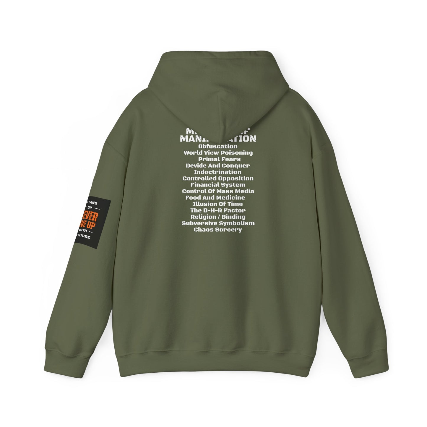 Methods Of Manipulation Heavy Blend™ Hooded Sweatshirt