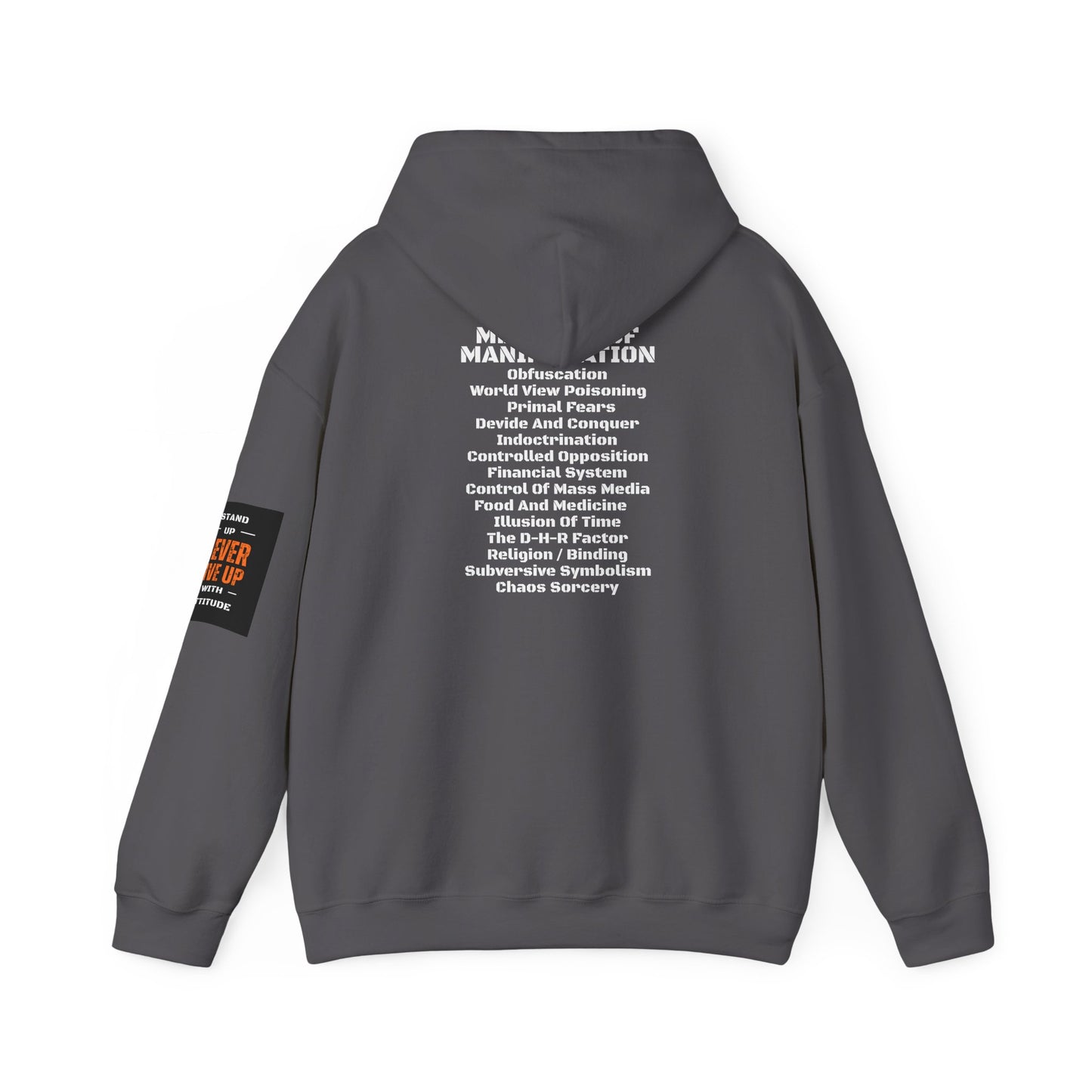 Methods Of Manipulation Heavy Blend™ Hooded Sweatshirt