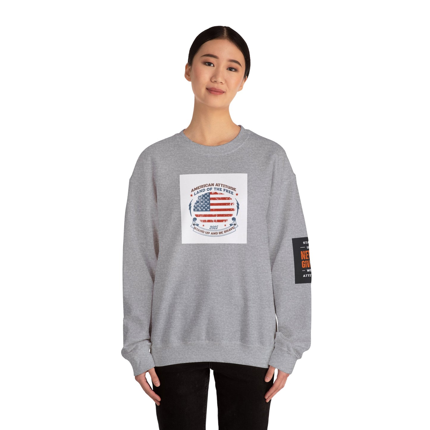 American Attitude Heavy Blend™ Crewneck Sweatshirt