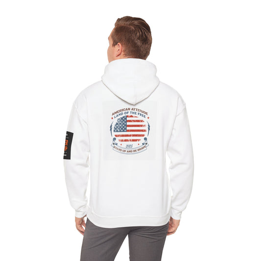 American Attitude Stand Up And Be Brave Heavy Blend™ Hooded Sweatshirt