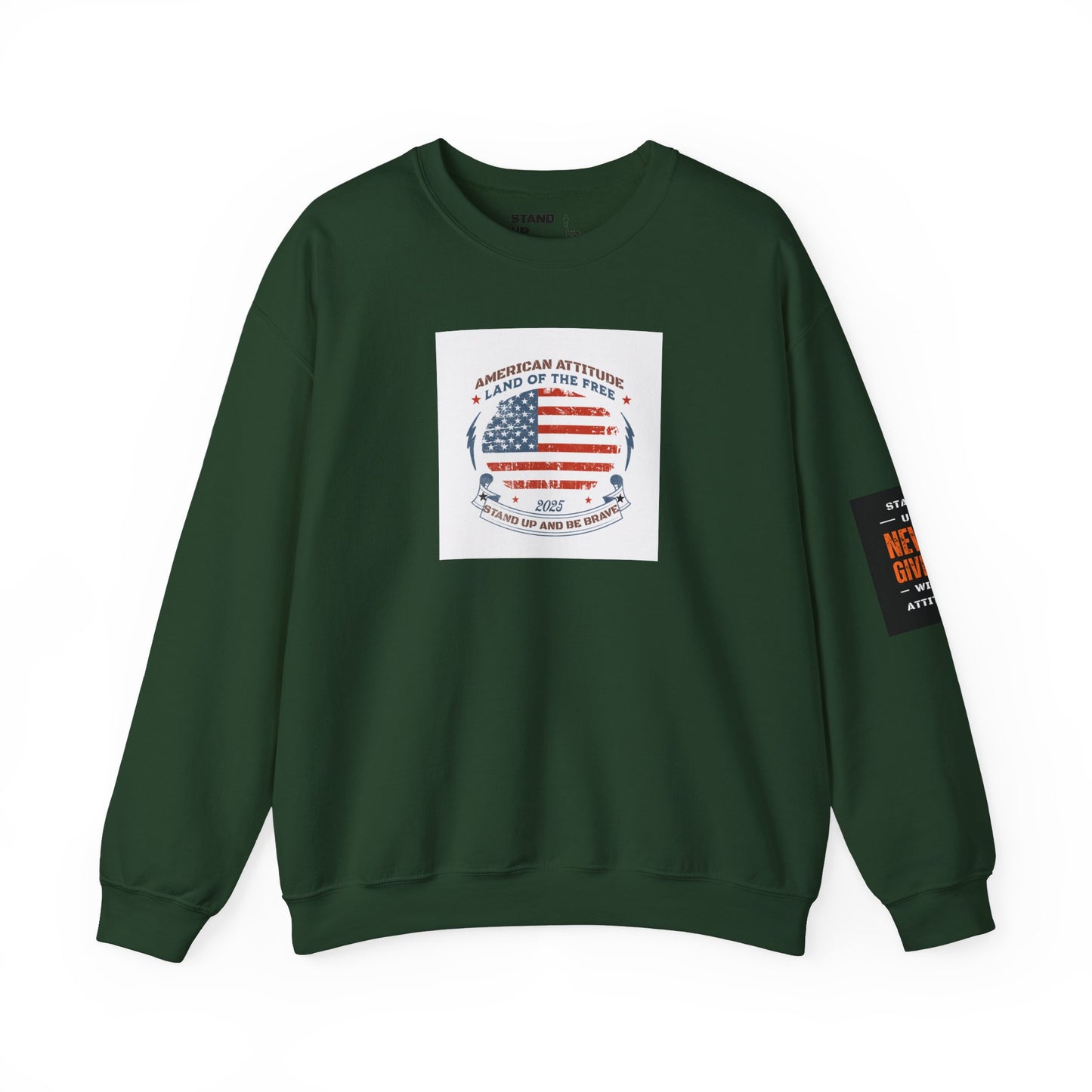 American Attitude Heavy Blend™ Crewneck Sweatshirt