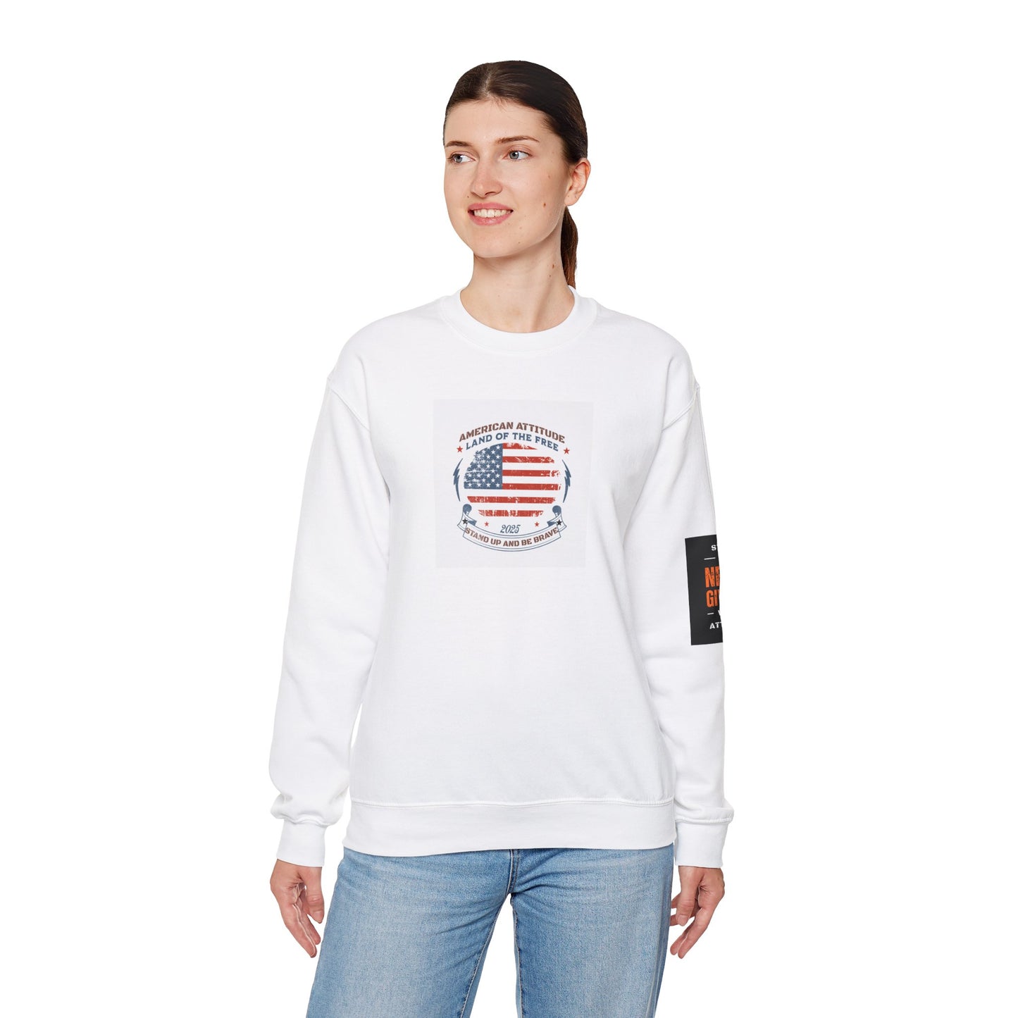 American Attitude Heavy Blend™ Crewneck Sweatshirt