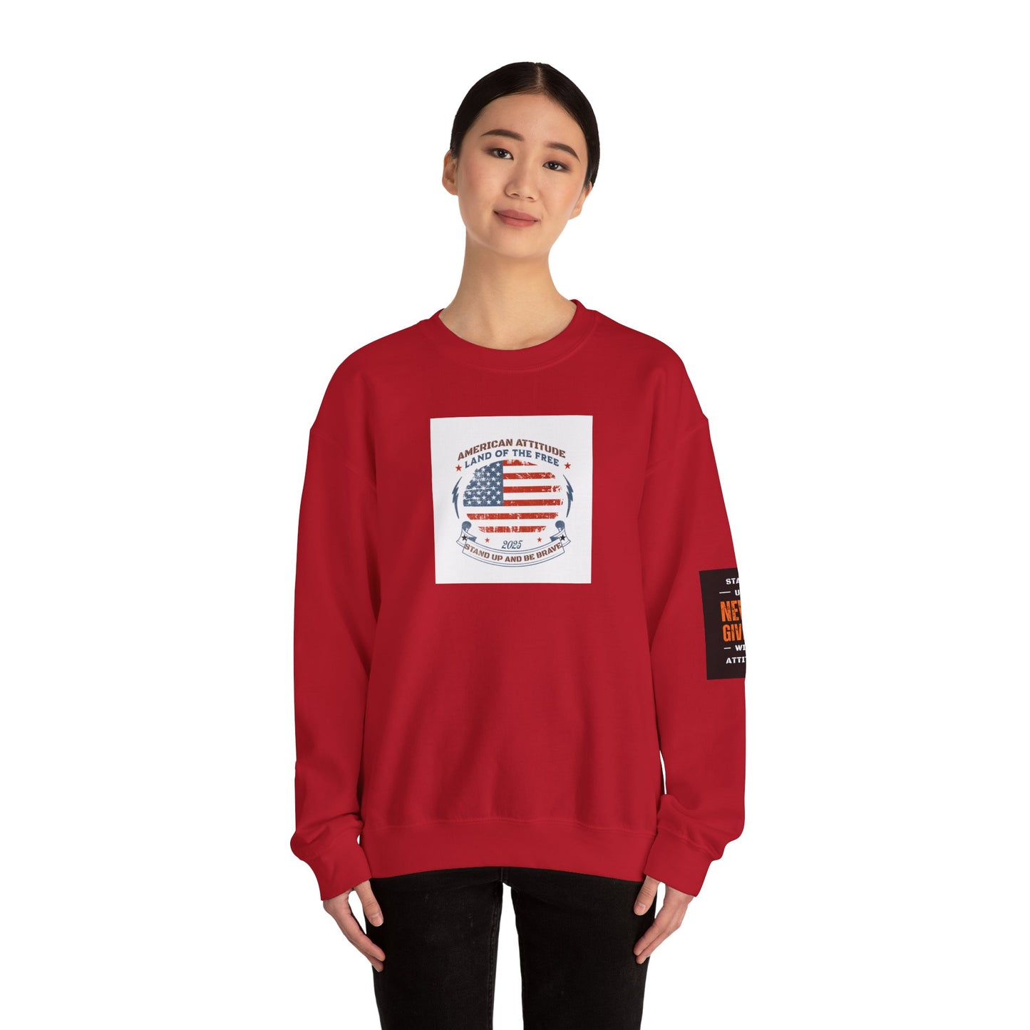 American Attitude Heavy Blend™ Crewneck Sweatshirt