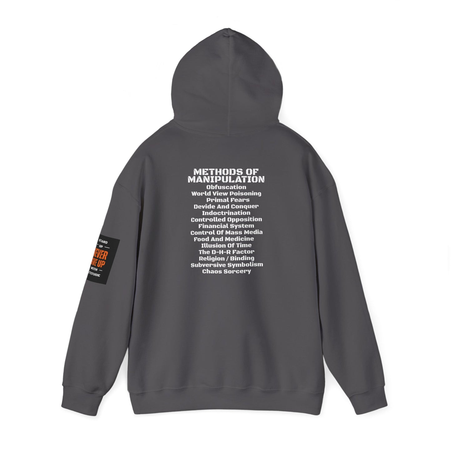 Methods Of Manipulation Heavy Blend™ Hooded Sweatshirt