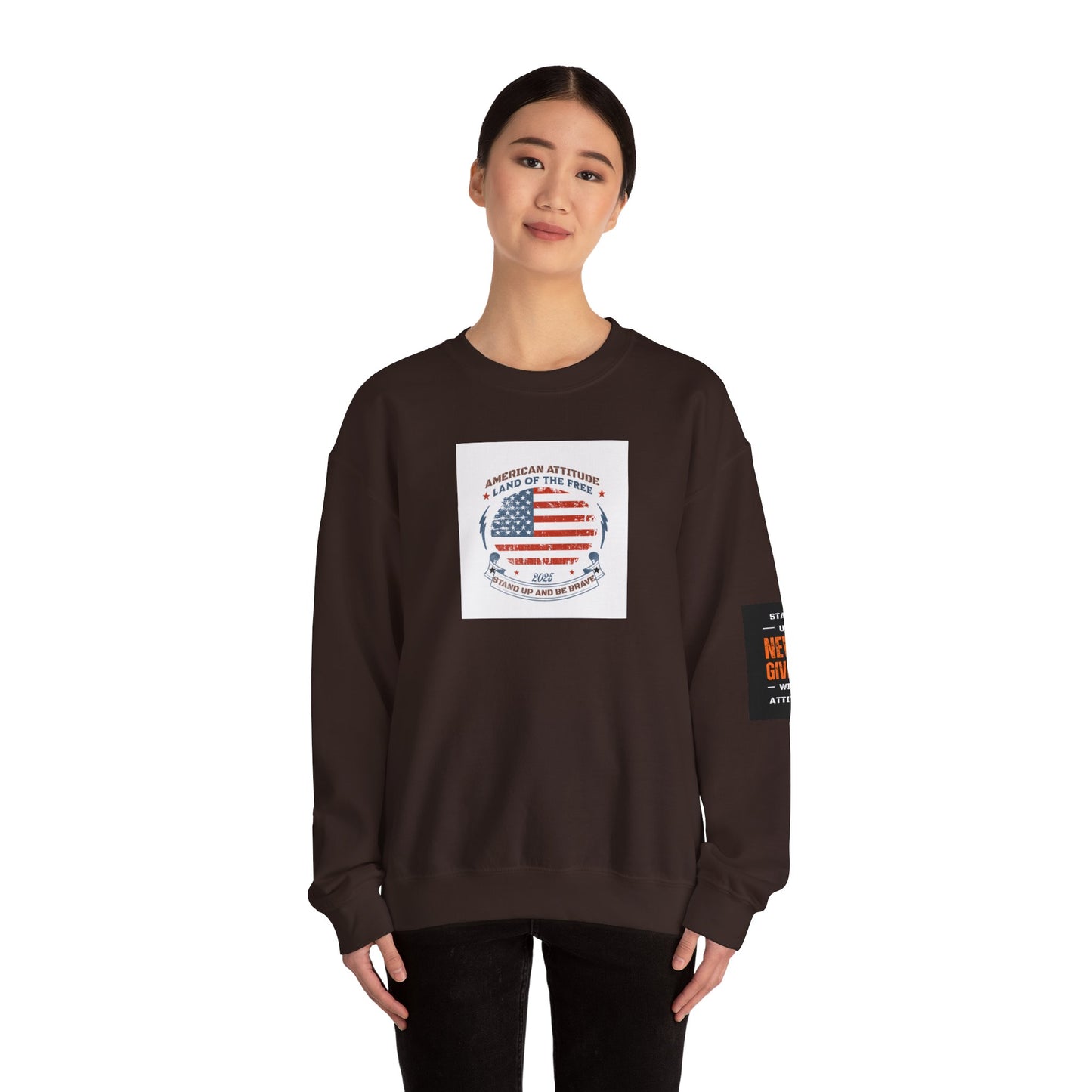 American Attitude Heavy Blend™ Crewneck Sweatshirt