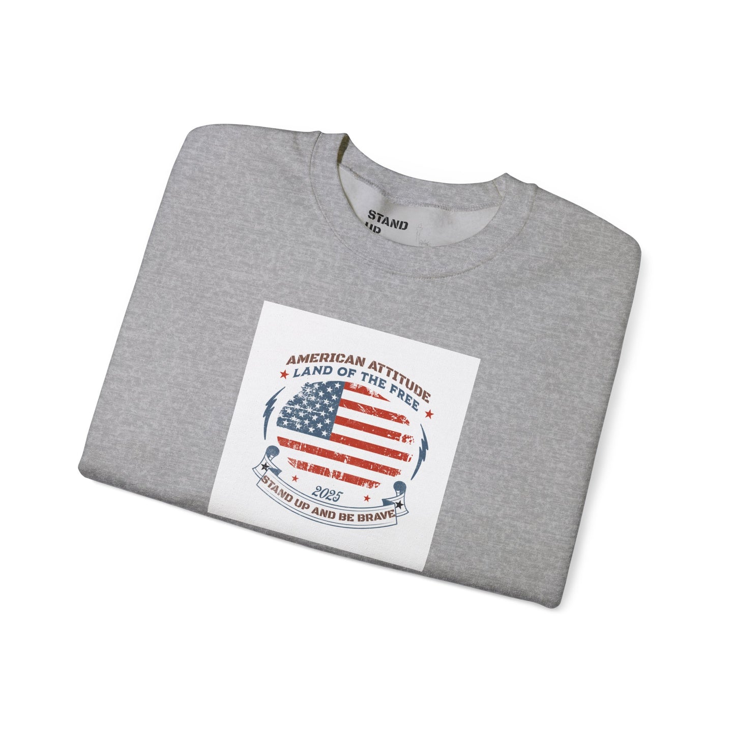 American Attitude Heavy Blend™ Crewneck Sweatshirt