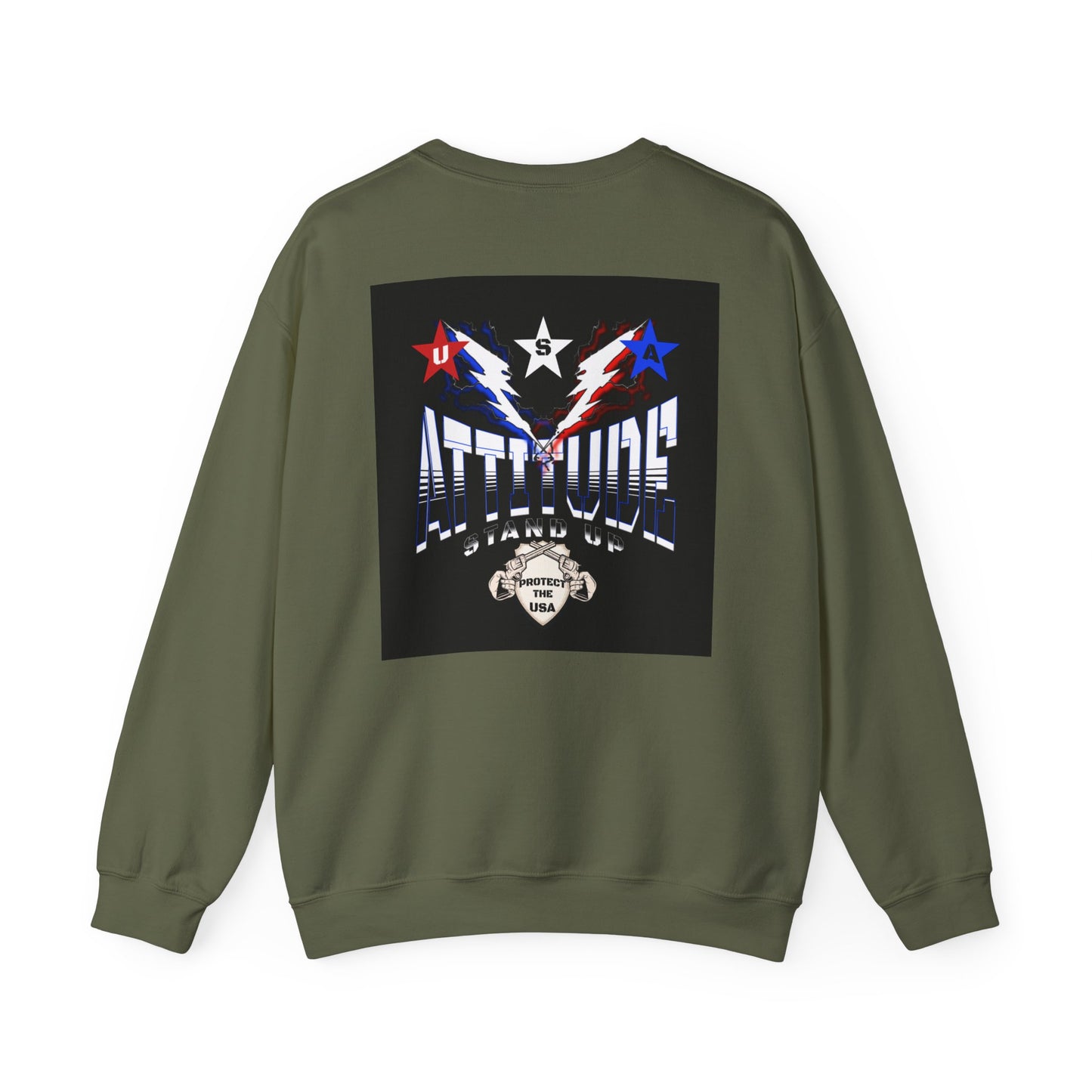 3 Star USA Heavy Blend™ Crewneck Sweatshirt