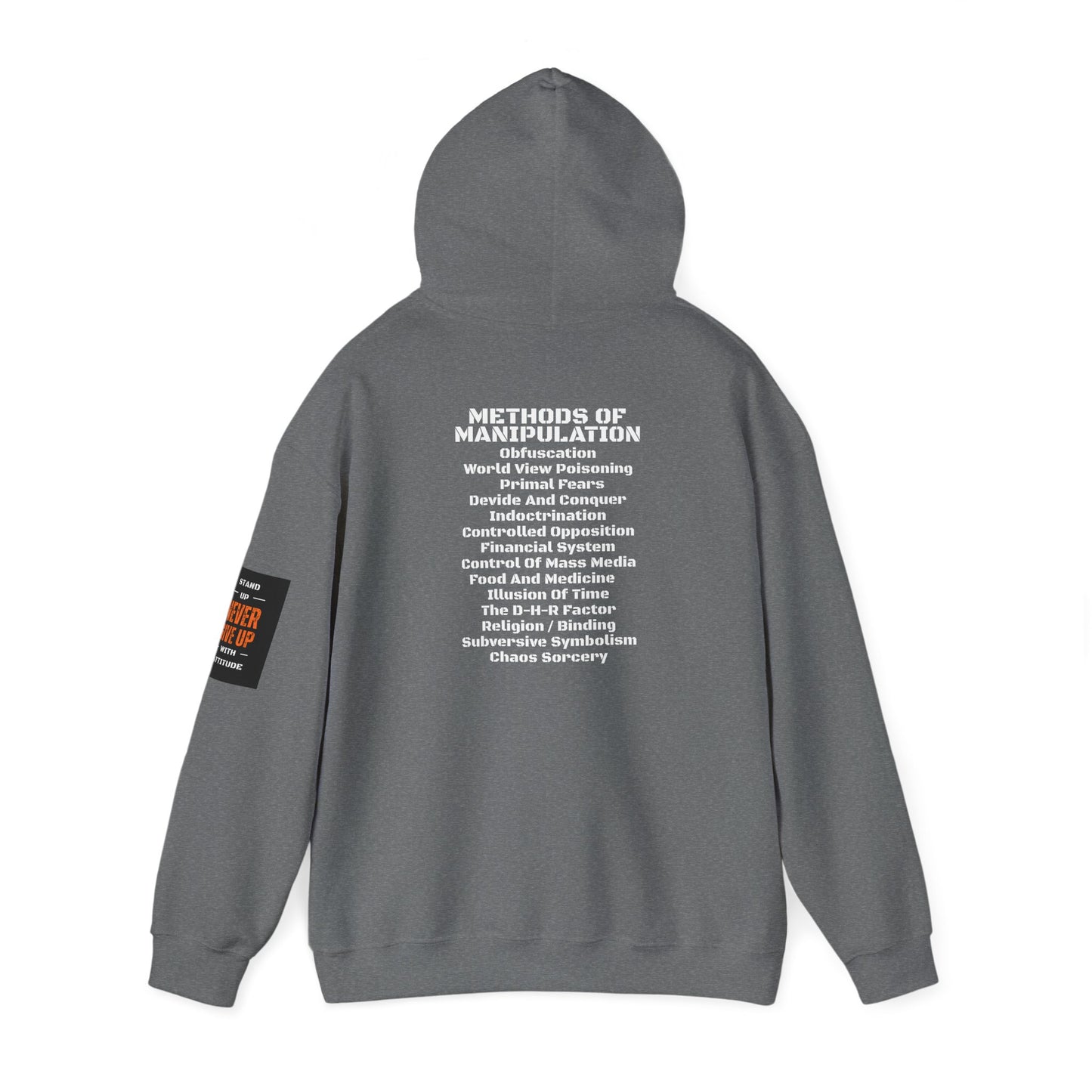 Methods Of Manipulation Heavy Blend™ Hooded Sweatshirt